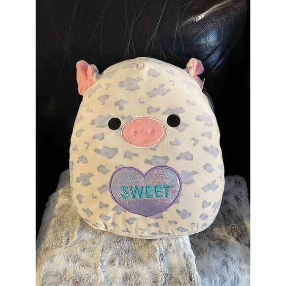 Squishmallows Rosie the Pig Valentines Edition 14” Plushie - Picture 1 of 7